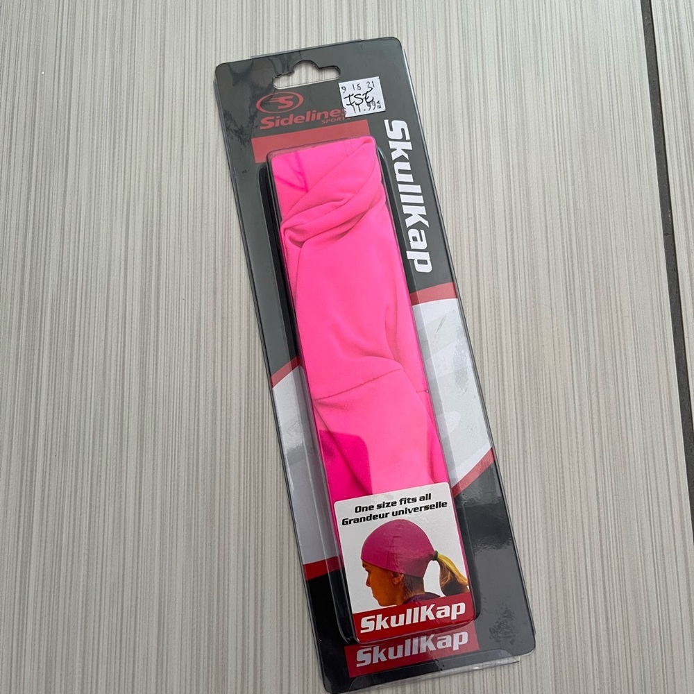 Skull Cap ponytail holder